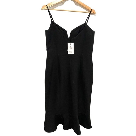 Bardut Nordstrom - Black strapless V neckline dress women's US size 10/Large - Picture 6 of 6